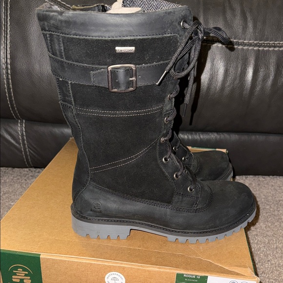 Kamik Women's Rogue 10 Black Combat Boots - Size 8.5 - Picture 4 of 6